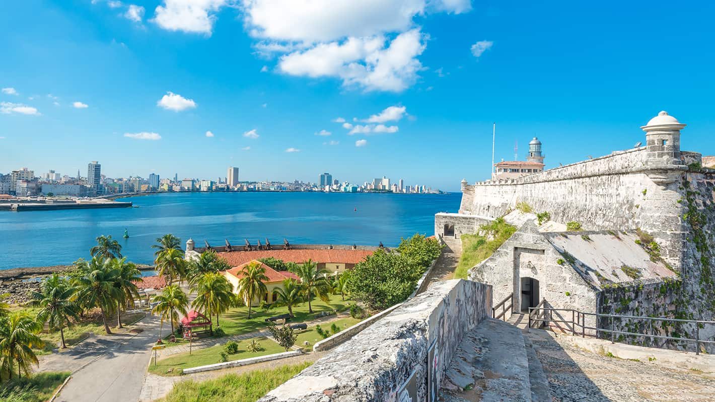 Havana City Tour - Havana's cityscape as seen from Morro Fortress